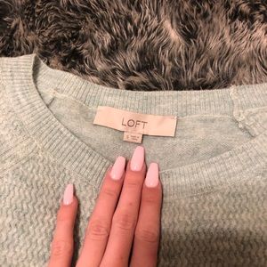Loft cozy flare sleeve sweater